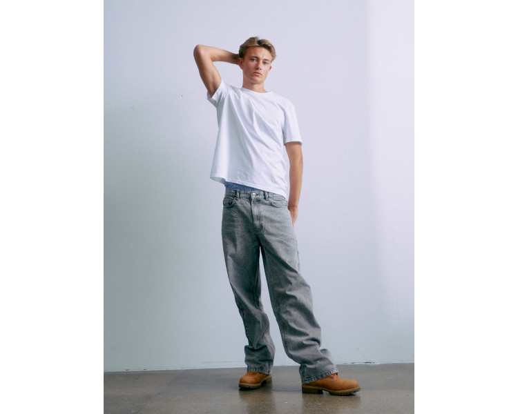 GRUNT Baggy jeans in grijs