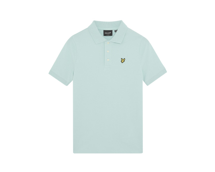 LYLE & SCOTT : Effe polo met logo op de borst LYLE & SCOTT : Effe polo met logo op de borst