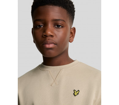 LYLE & SCOTT : Sweater ronde hals met logo
