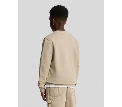 LYLE & SCOTT : Sweater ronde hals met logo