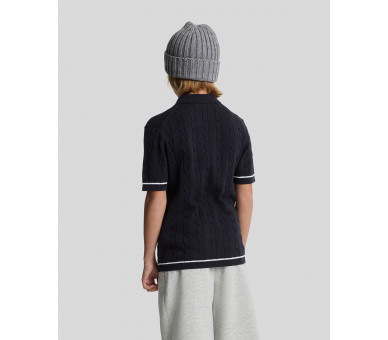 LYLE & SCOTT : Polo met logo op de borst