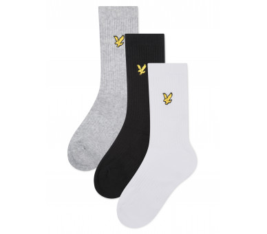 LYLE & SCOTT : 3 PACK SPORTS SOCKS