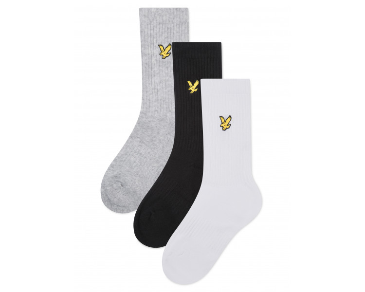 LYLE & SCOTT : 3 PACK SPORTS SOCKS LYLE & SCOTT : 3 PACK SPORTS SOCKS