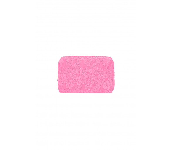 Flower girl make-up tas - roze