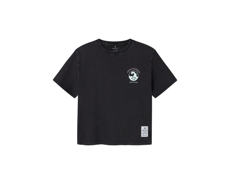 NAME IT : T-shirt met print op de rug