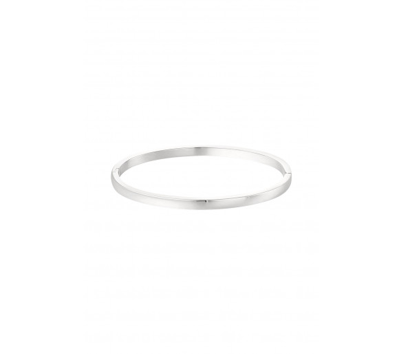 Bracelet en or uni et argent