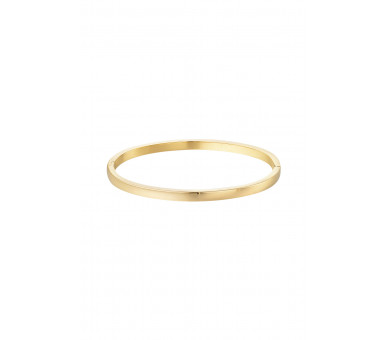 Effen gouden armband goud