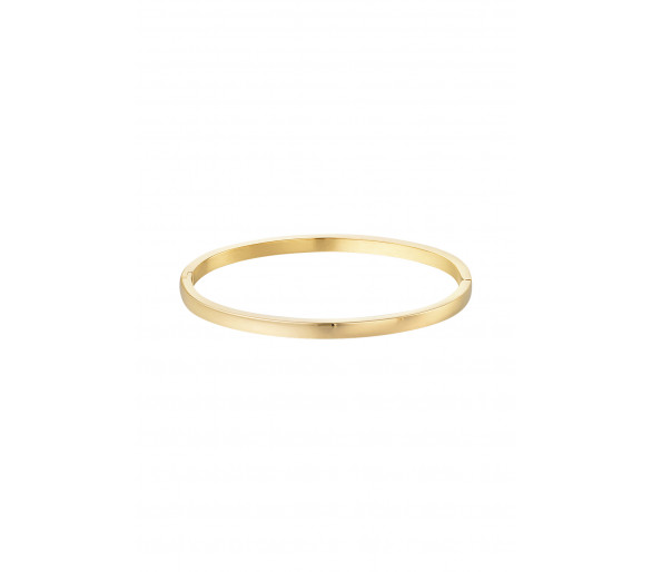 Effen gouden armband goud