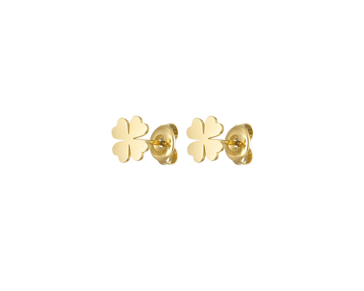 Studs klaver Goud Studs klaver Goud