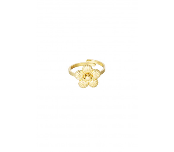Daisy ring Goud