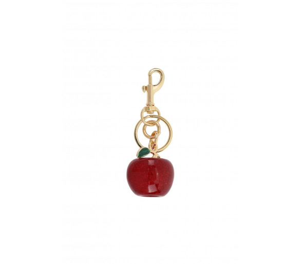 Sleuke sleutelhanger of tashanger met appel