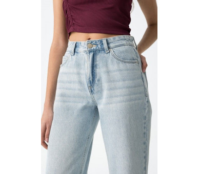 TIFFOSI : Rechte jeans met hoge taille