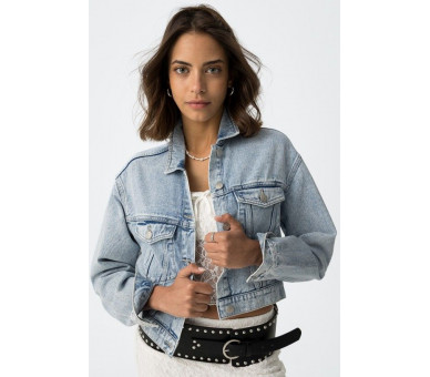 TIFFOSI : Cropped denim jack