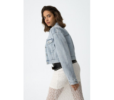 TIFFOSI : Cropped denim jack
