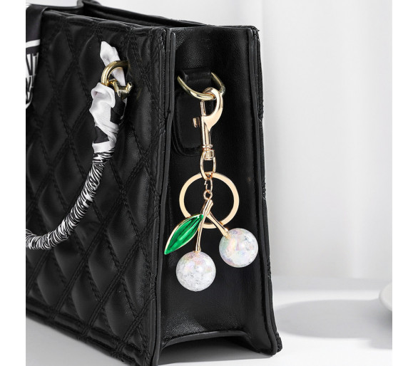 Sweet Cherry Bag Charm