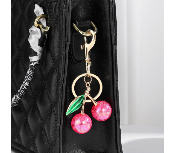 Sweet Cherry Bag Charm