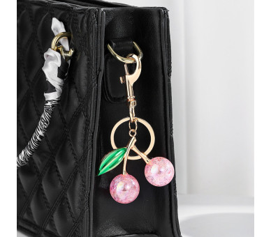Sweet Cherry Bag Charm