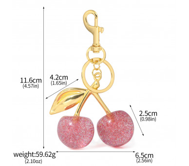 Sweet Cherry Bag Charms