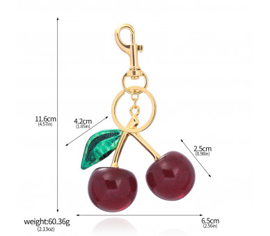 Sweet Cherry Bag Charms
