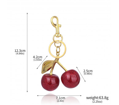 Sweet Cherry Bag Charms