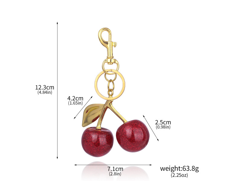 Sweet Cherry Bag Charms