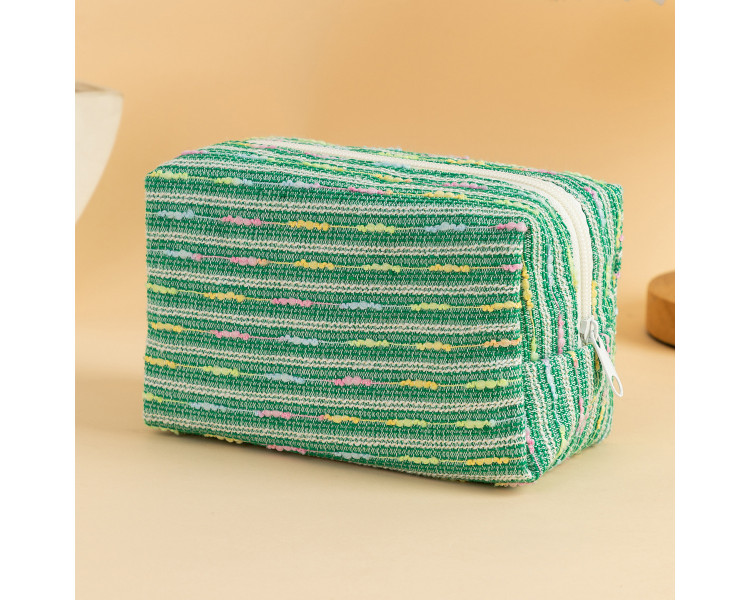 Colorful Striped Makeup Bag Colorful Striped Makeup Bag