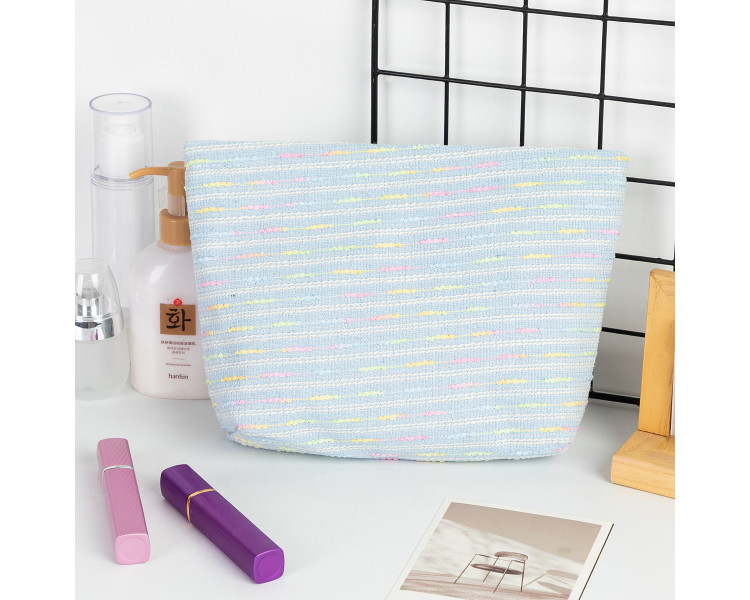 Colorful Striped Makeup Bag Colorful Striped Makeup Bag