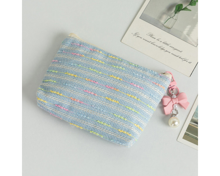 Colorful Striped Makeup Bag Colorful Striped Makeup Bag