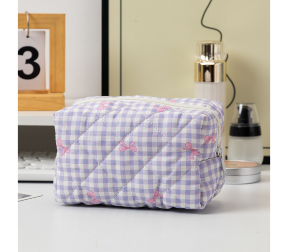 Paarse Makeup Bag
