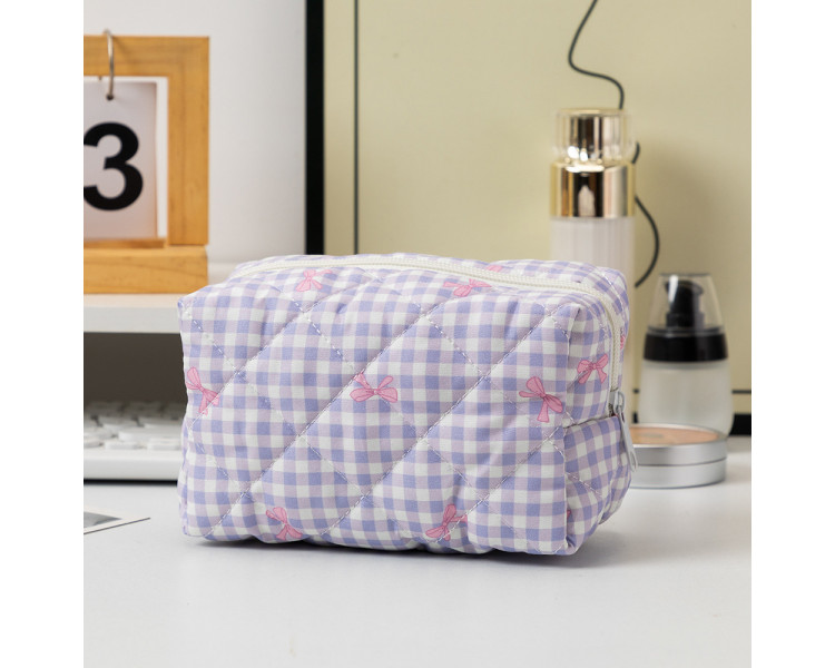 Paarse Makeup Bag