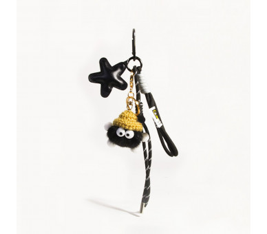Leather Five-pointed Star Bag Charm
