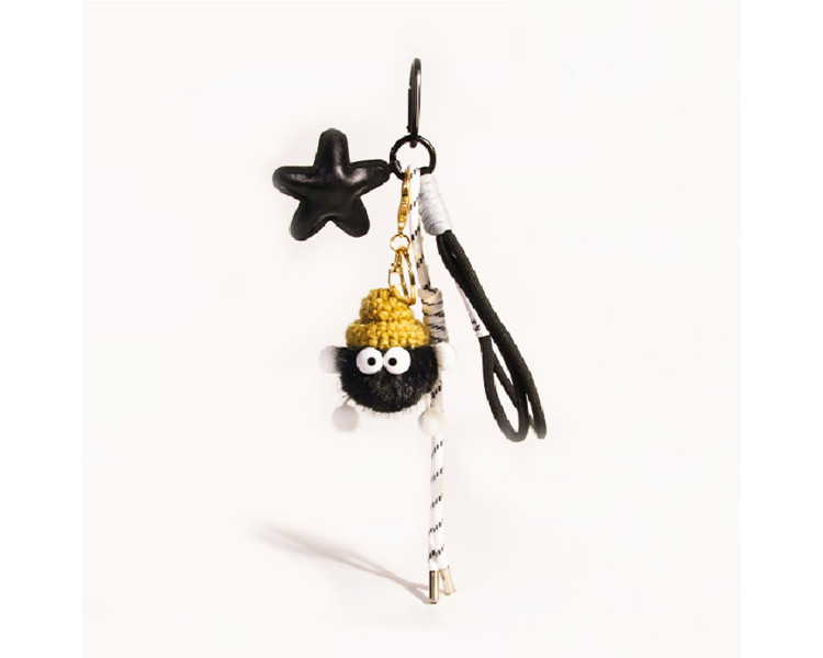 Leather Five-pointed Star Bag Charm