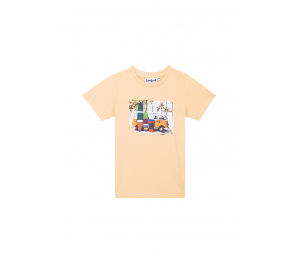 SOMEONE : T-shirt met surfprint