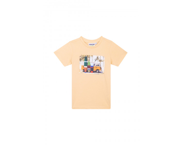 SOMEONE : T-shirt met surfprint