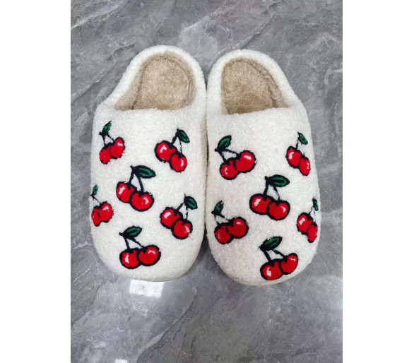 Smiley pantoffels : Kleine kersjes