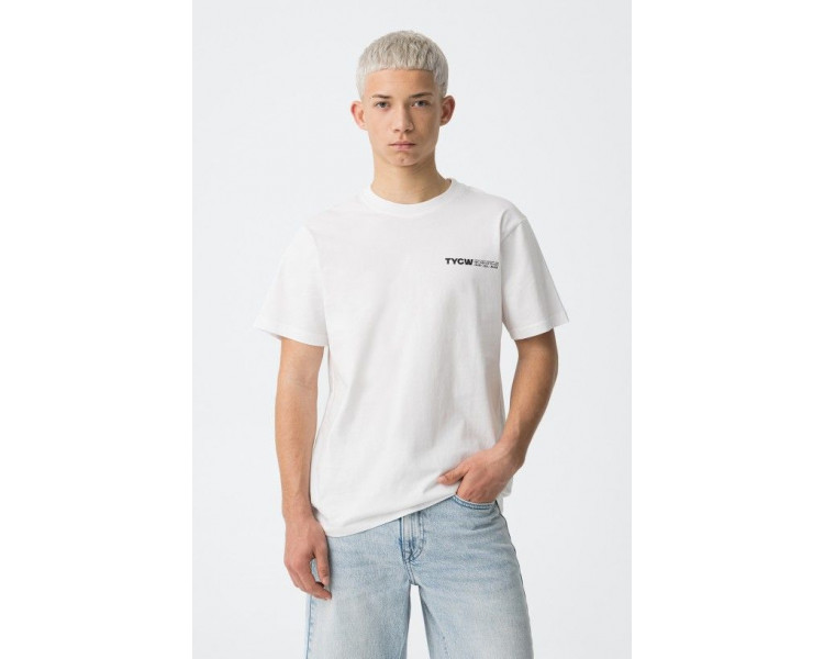 TIFFOSI : T-Shirt km print voor en achteraan