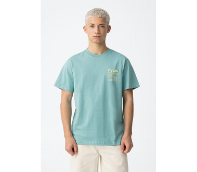 TIFFOSI : T-Shirt km print voor en achteraan