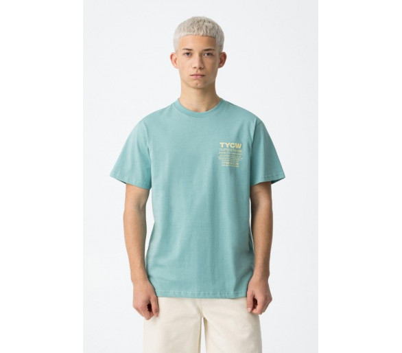 TIFFOSI : T-Shirt km print voor en achteraan