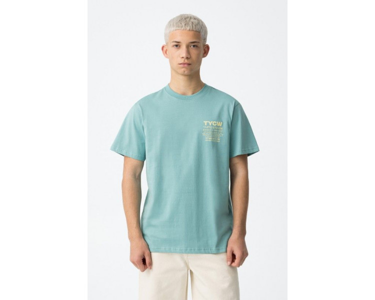 TIFFOSI : T-Shirt km print voor en achteraan