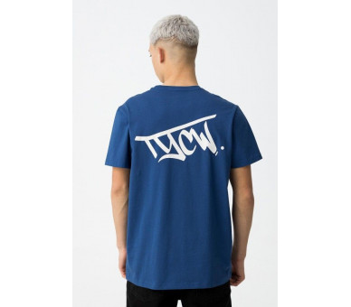 TIFFOSI : T-Shirt km print voor en achteraan