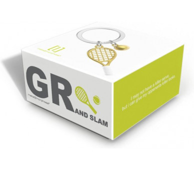 Keychain metalmorphose Tennis