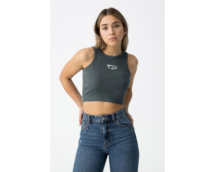 TIFFOSI : Cropped top met print