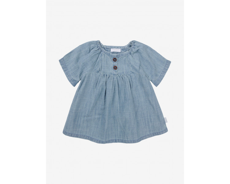 NOPPIES : Super leuk licht jeanskleedje