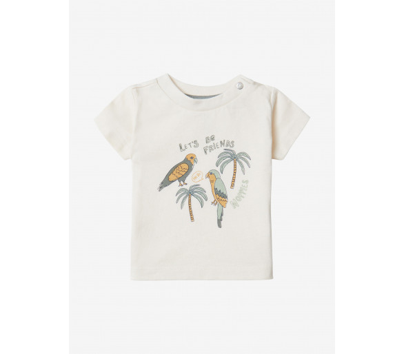 NOPPIES : T-shirt km met papegaaien