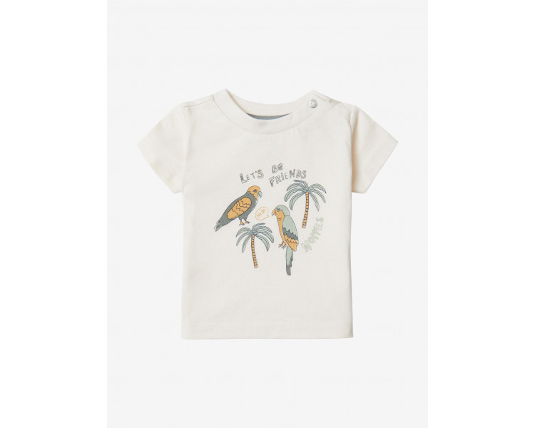 NOPPIES : T-shirt km met papegaaien