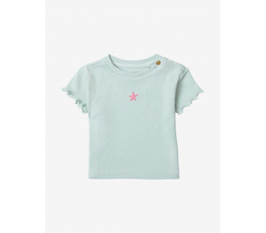 NOPPIES : T-shirt km fijne rib
