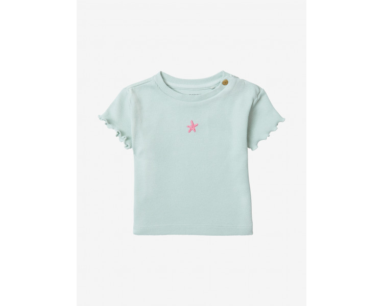 NOPPIES : T-shirt km fijne rib