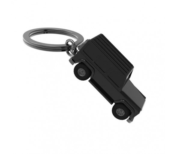 Metalmorphose sleutelhanger 4x4 terreinwagen
