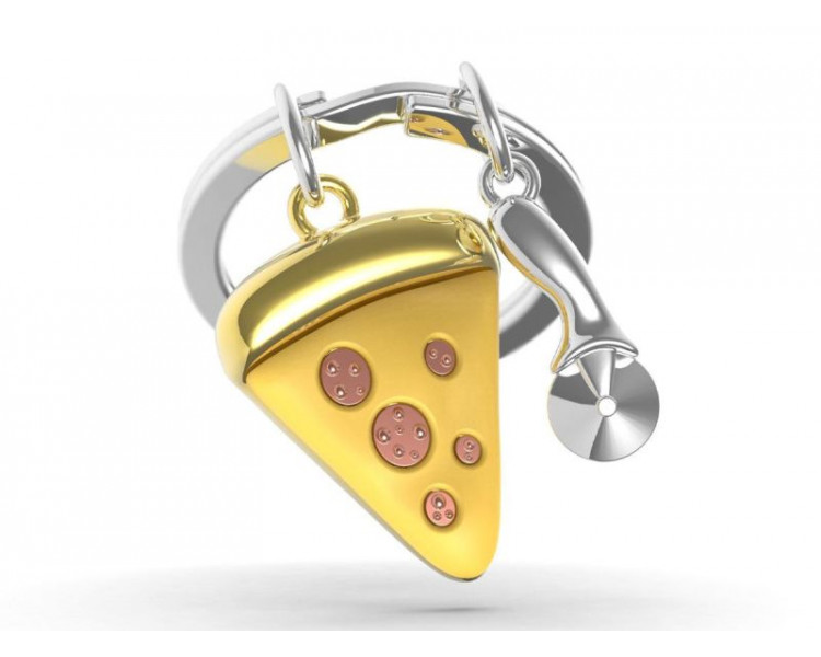 Metalmorphose sleutelhanger Pizza Metalmorphose sleutelhanger Pizza