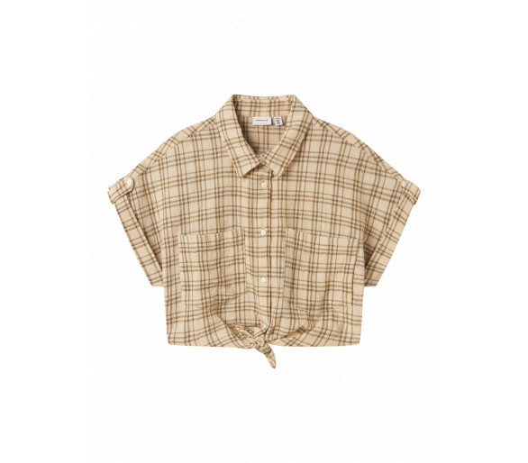 NAME IT : Joli chemisier avec un bouton